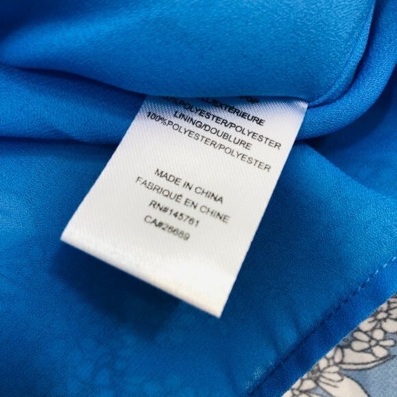 NEW Parker Dedra Cold Shoulder‎ Blouse Floral Top - Picture 7 of 7